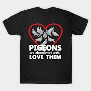 Love all Pigeons Design for Pigeon Lovers T-Shirt